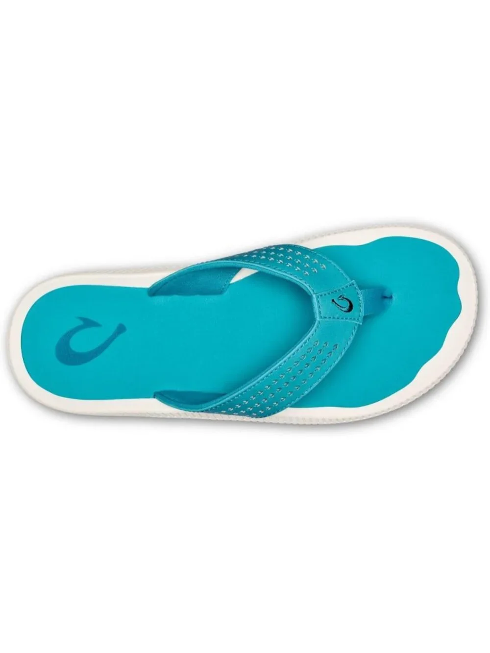 Men's Tropic Blue Resistant Flip Flops Arch Support Comfort Beach Sandal Shoes